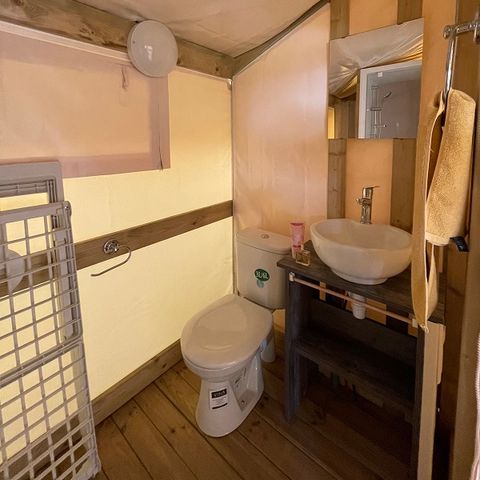 TENTE TOILE ET BOIS 5 personnes - LODGE FREEFLOWER STANDARD