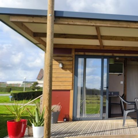 CHALET 4 personnes - Chalet Premium Vue Mer 20 m² (1 chambre) + terrasse 2/4 pers