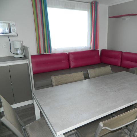 MOBILHOME 8 personnes - Mobil home Premium 36m² (3 chambres) + Terrasse - vue mer 6/8 pers