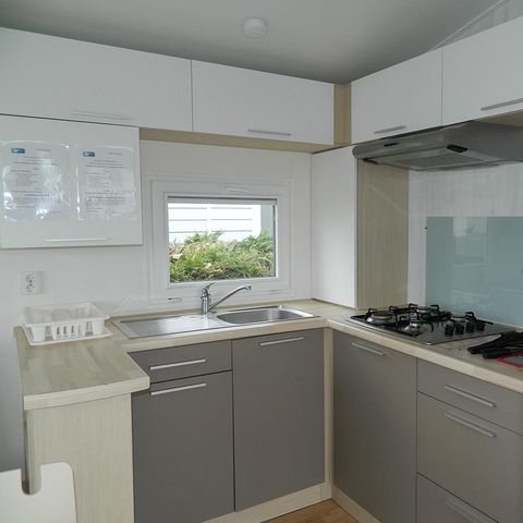 MOBILHOME 6 personnes - Mobil home Standard 32m² (2 chambres) + Terrasse 4/6 pers
