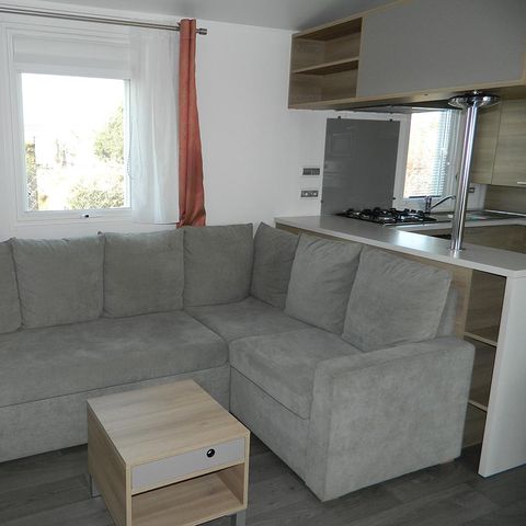 MOBILHOME 6 personnes - Mobil home Premium 40m² (3 chambres) + Terrasse - vue mer 6 pers