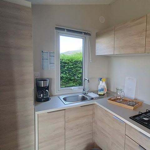 MOBILHOME 4 personnes - Mobil home Confort 20m² (1 chambre) + Terrasse 2/4 pers