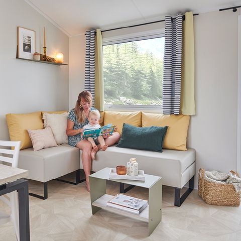 MOBILHOME 6 personnes - Mobil-home Premium 33m² (2 chambres) + Terrasse 4/6 pers