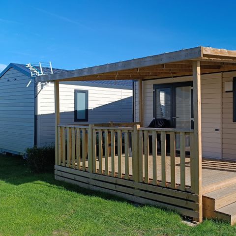 MOBILHOME 4 personnes - Mobil home Confort 20m² (1 chambre) + Terrasse - Vue Mer 2/4 pers