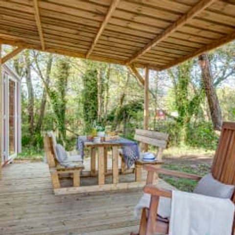 MOBILHOME 4 personnes - Cottage COLORS 4p 2ch 2SdB ****
