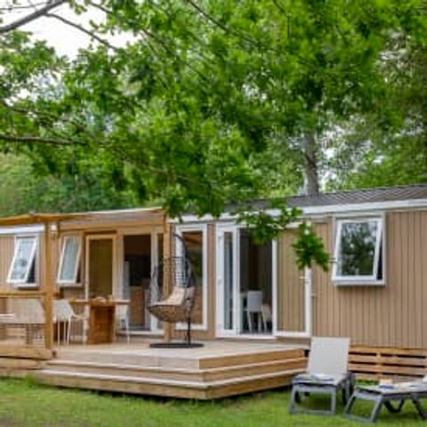 MOBILHOME 5 personnes - Cottage Roselière 6p 3ch 2SdB Premium