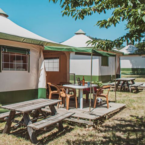 BUNGALOW TOILÉ 5 personnes - Bengali (sans sanitaires)
