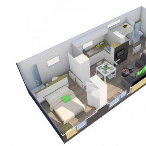 MOBILHOME 4 personnes - Loisir Prestige TAOS 35m²
