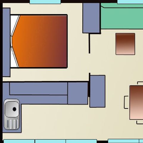 MOBILHOME 6 personnes - Loisir Confort 