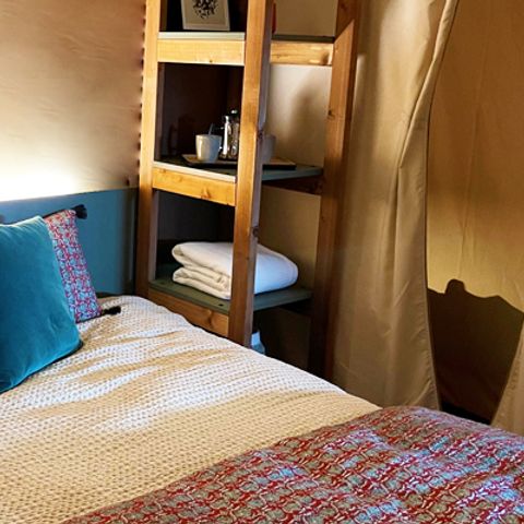 TENTE TOILE ET BOIS 5 personnes - BIRDYLODGE