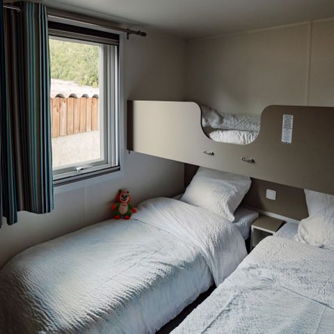 MOBILHOME 5 personnes - Cottage Confort 27m², 5pl-2ch
