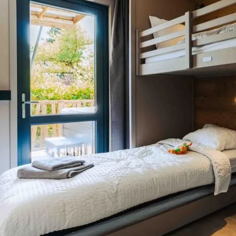 CHALET 5 personnes - Sun Luxe Chalet Sunêlia Luxe35m², 5pl-2ch/2sdb .