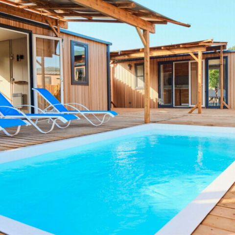 MOBILHOME 10 personnes - Sunêlia Luxe Cigogne 72m², 10pl-5ch