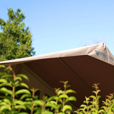Tente en toile et en bois 5 personnes - Valkanela - Tente Safari de luxe