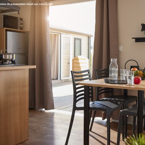MOBILHOME 4 personnes - Homeflower Premium 29m² (2 chambres) 