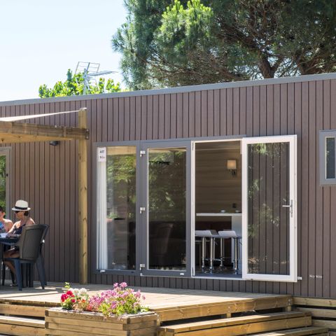 MOBILHOME 6 personnes - COTTAGE VIP 3 CHAMBRES