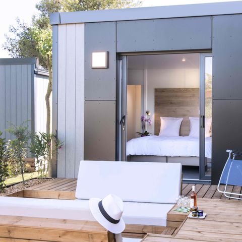 MOBILHOME 6 personnes - COTTAGE VIP PLUS 3 CHAMBRES