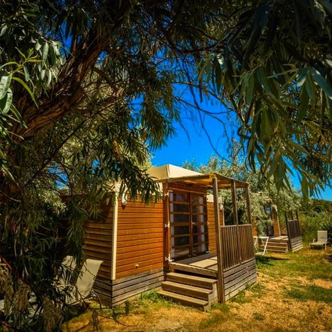 BUNGALOW 4 personnes - Cabane NATURE ECO (sans sanitaires)