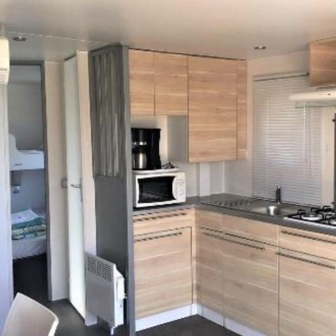 MOBILHOME 4 personnes - CONFORT SAFARI (terrasse couverte)