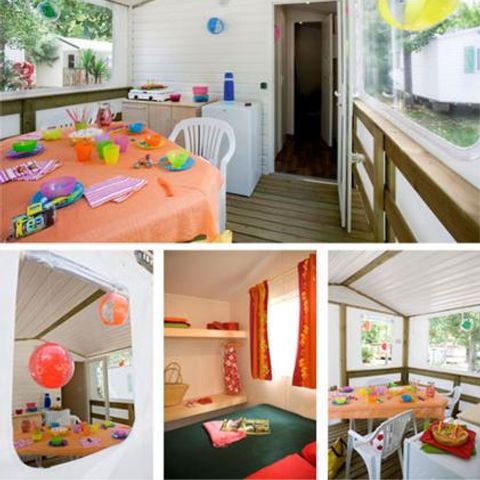 MOBILHOME 5 personnes - VACANCIAL ECO (sans sanitaires)