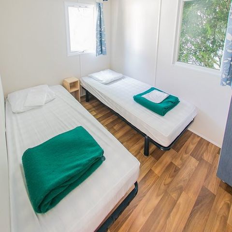 MOBILHOME 5 personnes - ECO - MED (en arrivée le lundi)