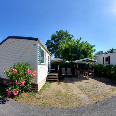 MOBILHOME 5 personnes - ECO - MED (en arrivée le dimanche)