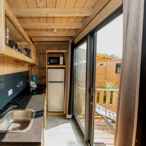 MOBILHOME 6 personnes - Cottage Premium 3 Chambres 6 Pers. vue vigne