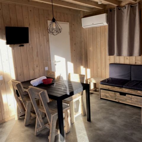 MOBILHOME 5 personnes - Cottage Premium 2 Chambres 4 Pers. Vue Vigne