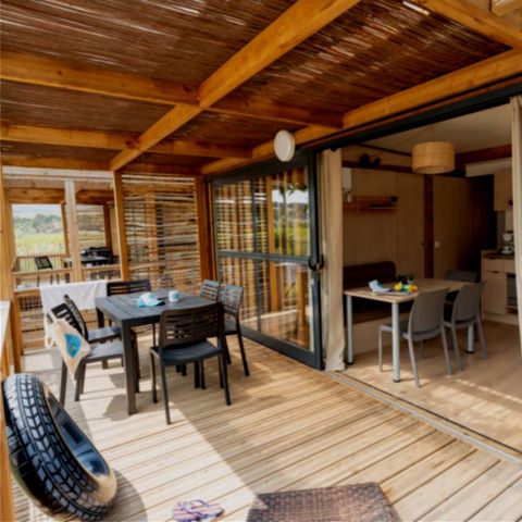 MOBILHOME 4 personnes - Cottage Premium 2 chambres 5 personnes