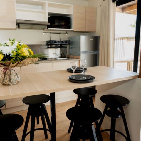 MOBILHOME 6 personnes - Cottage Premium 3 chambres 6 personnes