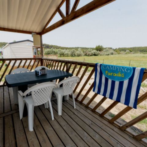 MOBILHOME 4 personnes - Mh Confort Loggia Bay 2 Chambres 4 Personnes
