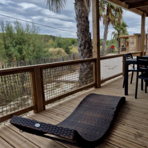 MOBILHOME 6 personnes - Cottage Premium 3 Chambres 6 Pers. vue vigne