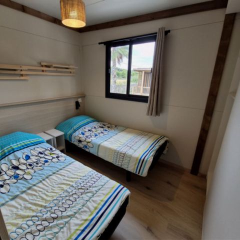 MOBILHOME 6 personnes - Cottage Premium 3 Chambres 6 Pers. vue vigne