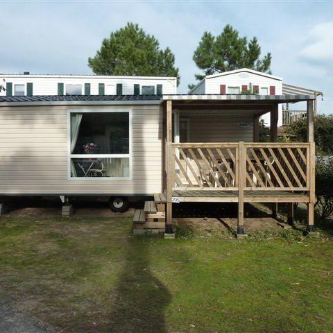MOBILHOME 4 personnes - Loisir Confort 2ch. 4pers. - 20m2 Terrasse intégrée - SAM