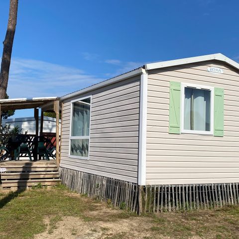 MOBILHOME 4 personnes - Loisir Confort 2ch. 4pers. - 20m2 Terrasse intégrée - SAM