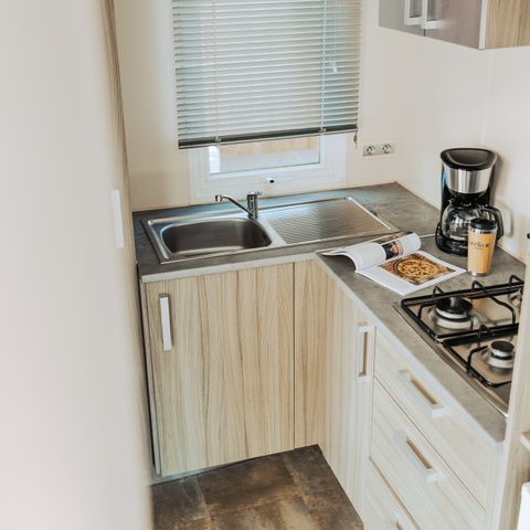 MOBILHOME 4 personnes - Loisir Confort 2ch. 4pers. - 25m2 Terrasse couverte - SAM