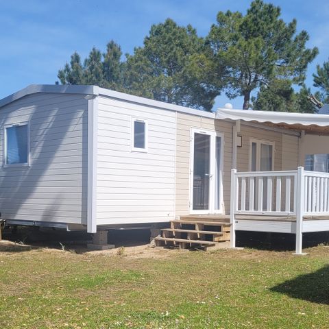 MOBILHOME 6 personnes - Sunêlia Prestige 3ch. 6 pers. - 36m2 - Terrasse couverte - SAM