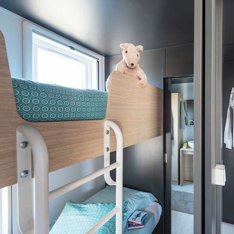 MOBILHOME 6 personnes - Sunêlia Luxe Taos Spa 3ch 6p - 40m2 - Pergola exotique