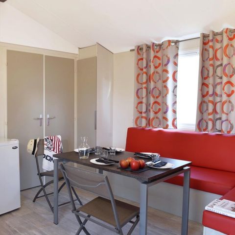 MOBILHOME 4 personnes - Loisir Confort 2ch. 4pers. - 25m2 Terrasse parasol - DIM