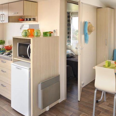 MOBILHOME 4 personnes - Loisir Confort 2ch. 4pers. - 25m2 Terrasse parasol - DIM