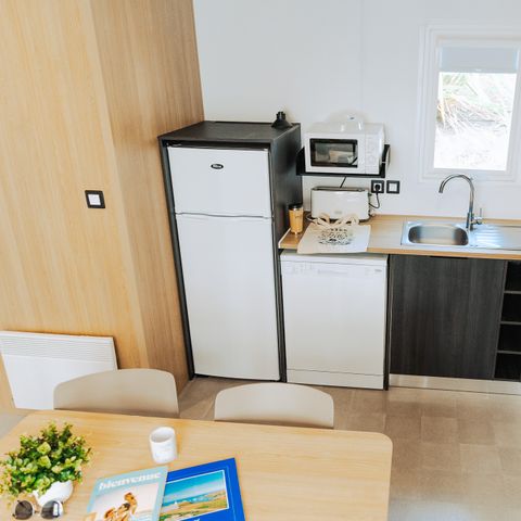 BUNGALOW 4 personnes -  SUNELIA PRESTIGE 2ch / 4p - 34m² - Terrasse couverte- DIM