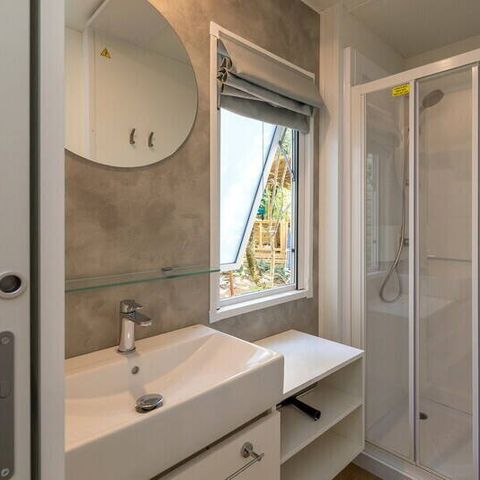 MOBILHOME 6 personnes - Mobil-home | Premium | 3 Ch. | 6 Pers. | Terrasse Lounge | Clim. | TV