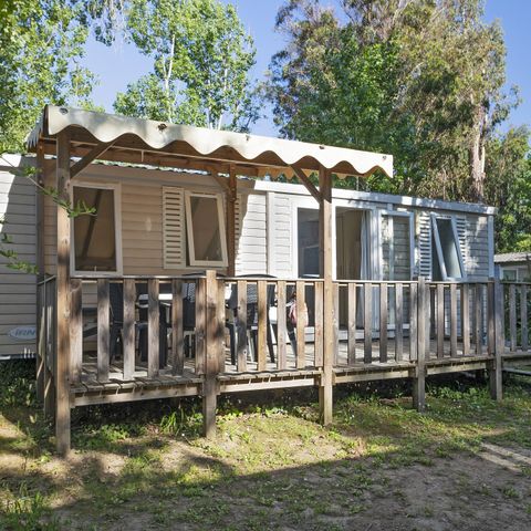 Mobilhome 6 personnes - Mobil-home | Comfort XL | 3 Ch. | 6 Pers. | Terrasse surélevée | Clim.