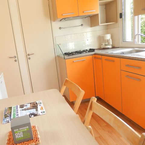 MOBILHOME 4 personnes - MH2 Sapin avec sanitaires