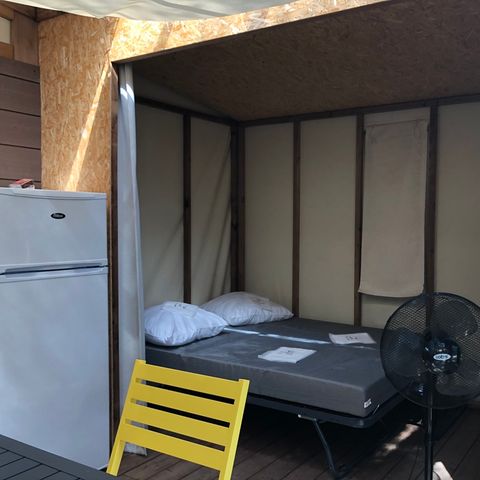 TENTE TOILE ET BOIS 4 personnes - MAORI