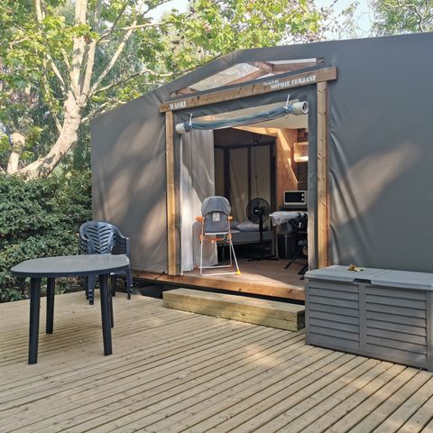 TENTE TOILE ET BOIS 4 personnes - MAORI
