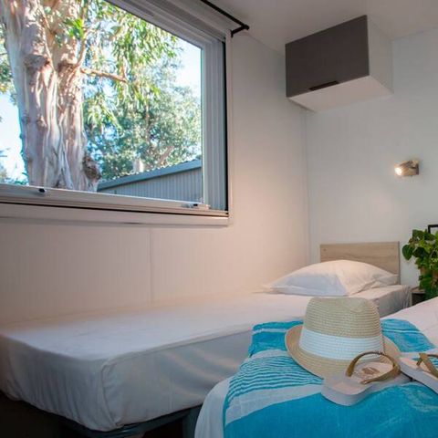 MOBILHOME 6 personnes - Mobile-home | Premium | 3 Ch. | 6 Pers. | Terrasse surélevée | Clim.