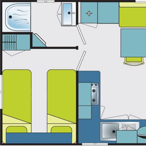 MOBILHOME 4 personnes
