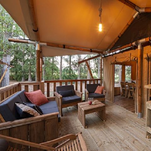 BUNGALOW TOILÉ 5 personnes - Luxury Lodge 4/5 personnes en zone L (2 chambres)