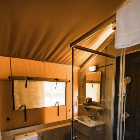 TENTE TOILE ET BOIS 4 personnes - Woodlodge 4 personnes (2 chambres)
